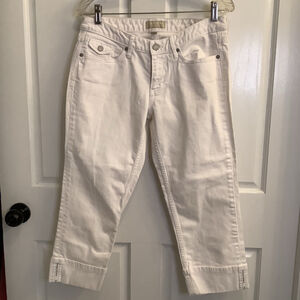 Women's Banana Republic White Jeans Size 10